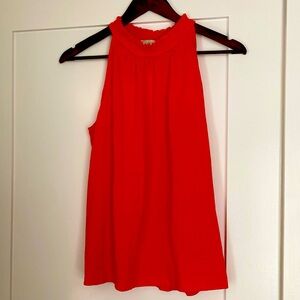 LOFT Blouse Sleeveless Orange - M